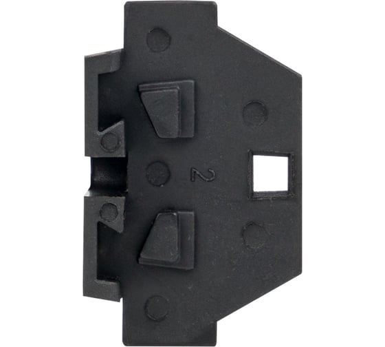 Заглушка для миниклеммы EKF PROxima STB-2.5, черная 200 штук ep-stb-m-2.5-black