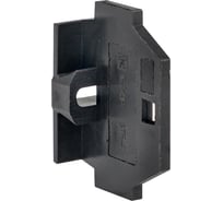 Заглушка для миниклеммы EKF PROxima STB-4, черная ep-stb-m-4-black