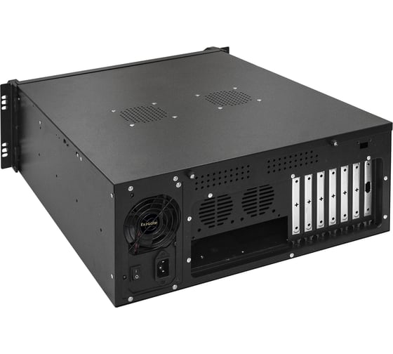 Серверный корпус ExeGate Pro 4U480-06/4U4021S RM 19", высота 4U, глубина 480, БП 500ADS, USB 244615