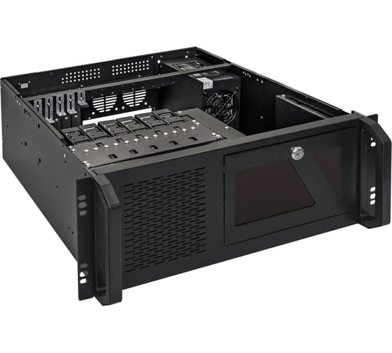 Серверный корпус ExeGate Pro 4U480-06/4U4021S RM 19", высота 4U, глубина 480, БП 800ADS, USB 244613