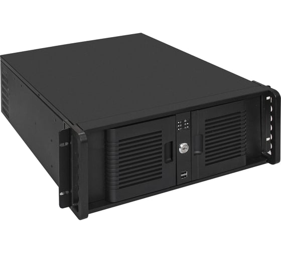 Серверный корпус ExeGate Pro 4U480-15/4U4132 RM 19", высота 4U, глубина 480, БП 600ADS, USB 244611