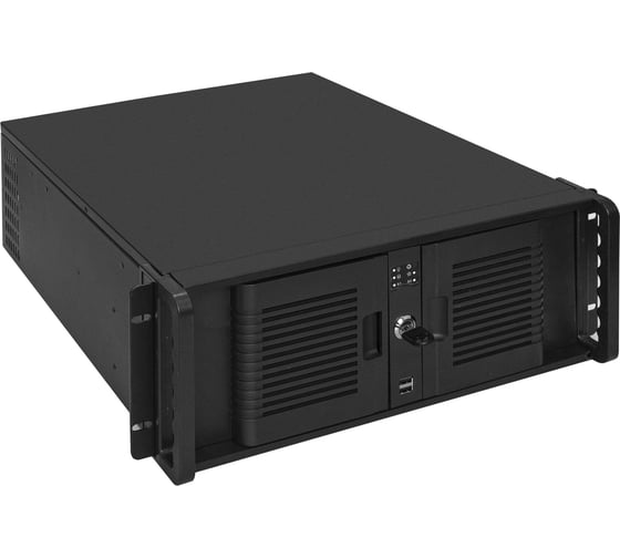 Серверный корпус ExeGate Pro 4U480-15/4U4132 RM 19", высота 4U, глубина 480, БП 600ADS, USB 244611
