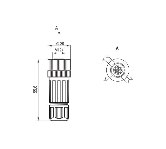 Соединитель ТЕКО CS S254L-05 (PG7) 07-00043162