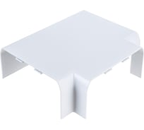 T-образный угол EKF C-Line 105х50, 2 штуки, белый tchw-105-50x2