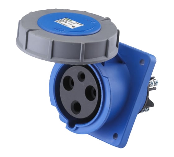 Щитовая розетка Dekraft РЩ102-3-63-IP67 26056DEK 1