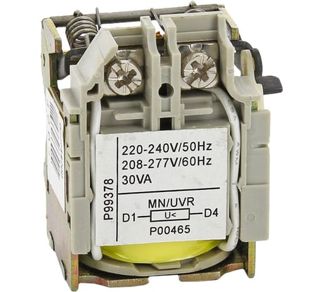 Расцепитель минимального напряжения EKF к ВА-99С MN 100-630А EKF mccb99c-a-1