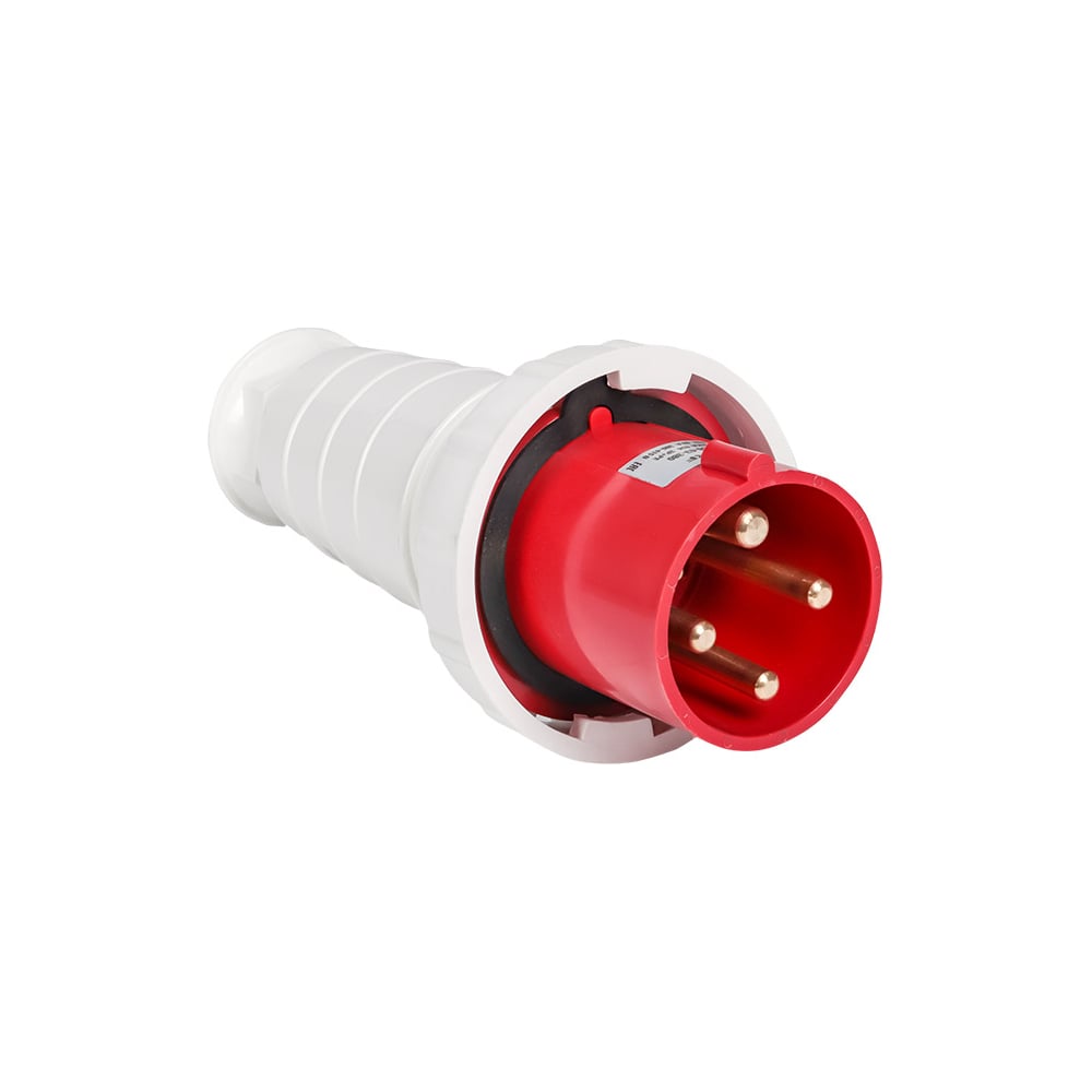 Переносная кабельная вилка EKF, 63А 3Р+Е IP44 380В 034 ps-034-63-380 ...