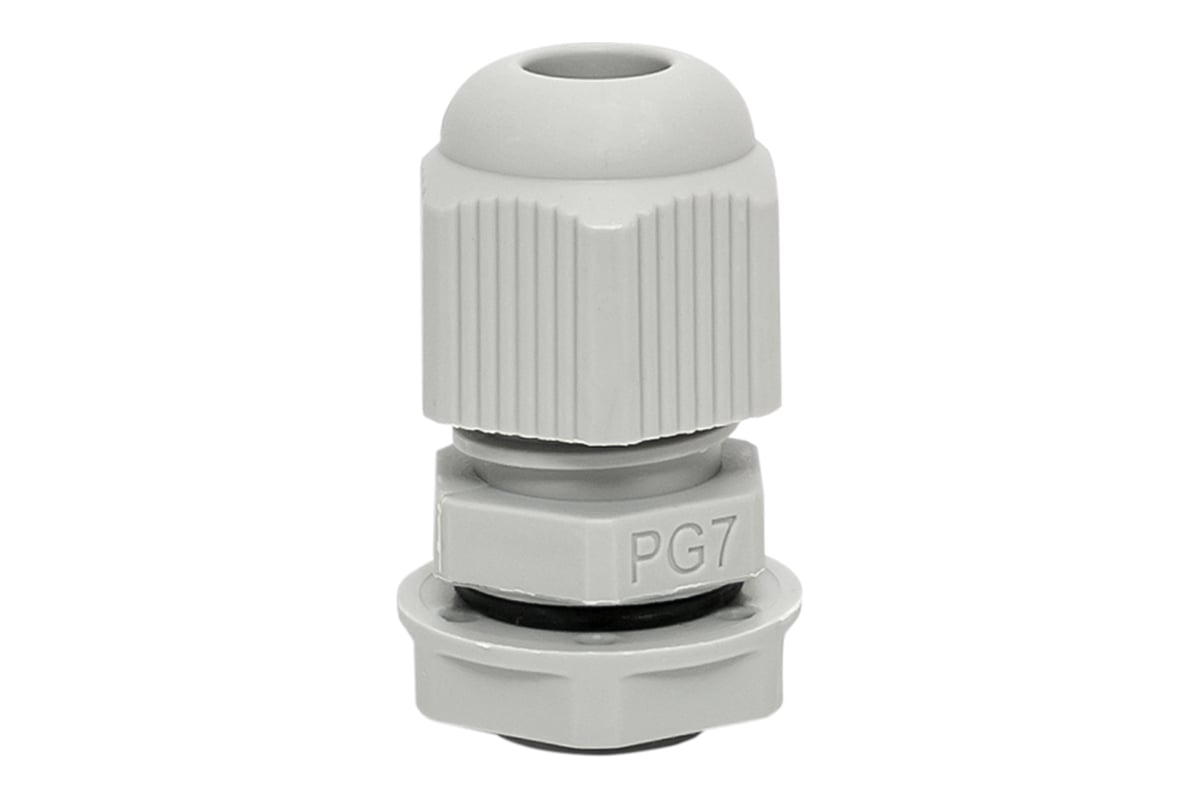 Сальник EKF PG7 IP54 d отв. 13 мм / d провод. 3-6,5 мм 100 шт PROxima ...