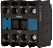 Блок-контакт Iskra для накадных контакторов серии KNL9-KNL18 NDL2-22 УТ-00019692