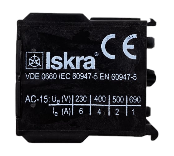 Блок-контакт Iskra для миниконтакторов ND2M-02 УТ-00019717