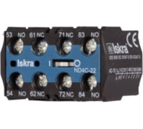 Блок-контакт Iskra для миниконтакторов ND4M-40 УТ-00015156