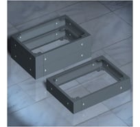 Цоколь DKC 1000x800x100мм R5ZE1081