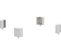 Комплект угловых элементов цоколя EKF В =100 мм, 1 кмп = 4 шт. AleSta AleSta-BS10