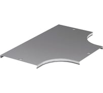 Крышка на ответвитель DPT Т образный горизонтальный DKC основание 200, цинк ламельная в комплекте с метизами и пластинами PTCE 1 УП 38044KZL