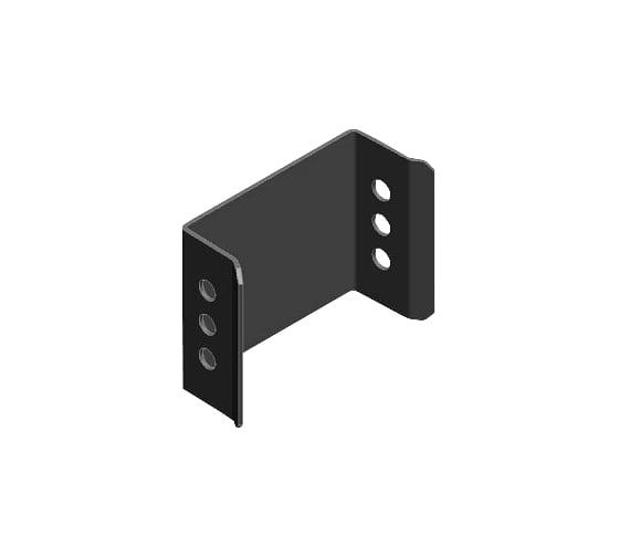 Комплект для скрепления шкафов серии TTB, TTR между собой Hyperline, TB2-KIT-RAL9004 441089