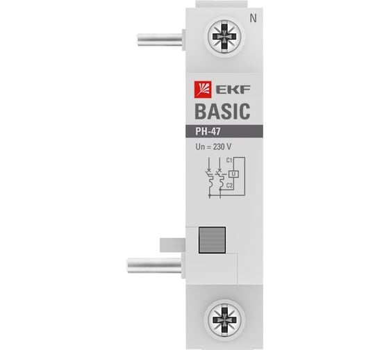 Независимый расцепитель EKF РН-47 Basic mdri-47-bas