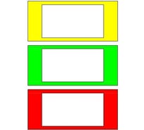 Цветные наклейки для трансформаторов тока EKF ТТЕ и ТТЕ-А cs-tte