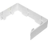 Соединительный переходник Рувинил 100х60/40 белый 4 шт ПРС-100х60