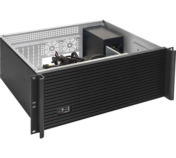 Серверный корпус ExeGate Pro 4U390-05 RM 19", высота 4U, глубина 390, БП 500RADS, USB 293208