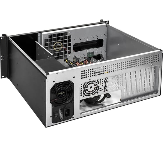 Серверный корпус ExeGate Pro 4U390-05 RM 19", высота 4U, глубина 390, БП 500RADS, USB 293208