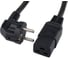 Кабель питания Cablexpert (RU) Schuko-C19, 3x2.5мм2, 16A, с заземлением, медь, 3м, черный, пак, PC-S22-C19-2.5-3M 3