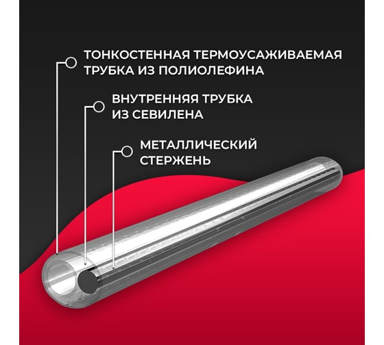 Гильза термоусаживаемая Retic КДЗС 60 мм 100 шт KDZS-60/100