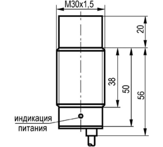 Индуктивный преобразователь перемещения ТЕКО ISAN E8A-31P-15-P 00-00023922
