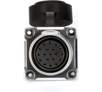 Разъем промышленный TTAF Elektronik 19-полюсный 125V 10A розетка в панель IP65/IP67 TT30-19F-PE-01-001