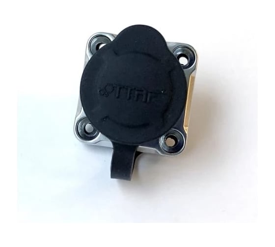 Разъем промышленный TTAF Elektronik 3-полюсный 500V 30A розетка в панель IP65/IP67 TT30-03F-PE-01-001