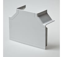 Накладной тройник 90 градусов Рувинил 100х60/40 белый 4 шт ТРН-100х60