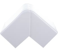 Внешний угол Рувинил 100х60/40 разводной белый 4 шт УВШ-100х60