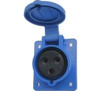 Розетка стационарная ANDELI AM-413 скрытая, 16A, IP44, 2P+E, 220В/250В артикул ADL13-037