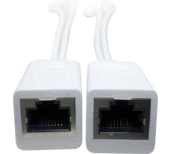 Сплиттер + инжектор OXION LAN+DC белые, арт. OX-SPL020
