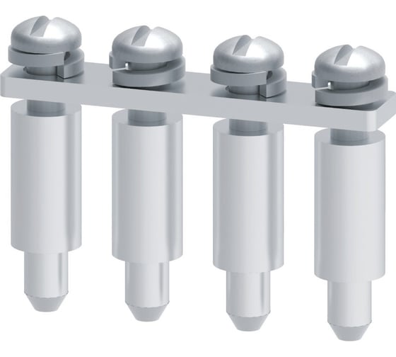 Перемычка винтовая КЭАЗ OptiClip CA727/4 для проходных мини-клемм 100 шт 331811 1