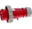 Вилка кабельная INPIN фазоинвертор 32А 380V 3P+N+E IP67 CA 328v 2