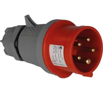 Вилка кабельная переносная TP Electric Зажимные контакты 16A/400В/3P+N+E/IP44 3105-301-1600