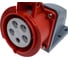 Розетка кабельная настенная TP Electric зажимные контакты 32А/400В/3P+N+E/IP67 3108-307-1600 4