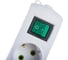 Колодка Lezard LETITIA с заземлением 3 входа с выключателем c USB разъёмом 721-0300-302U 3
