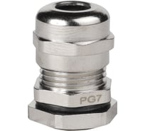 Сальник металлический PGM07-(Dпроводника 5-6мм)-IP68-КЭАЗ 100 шт 350594