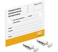 Маркировочная табличка OBO Bettermann (немецкий язык) 7205425_V1