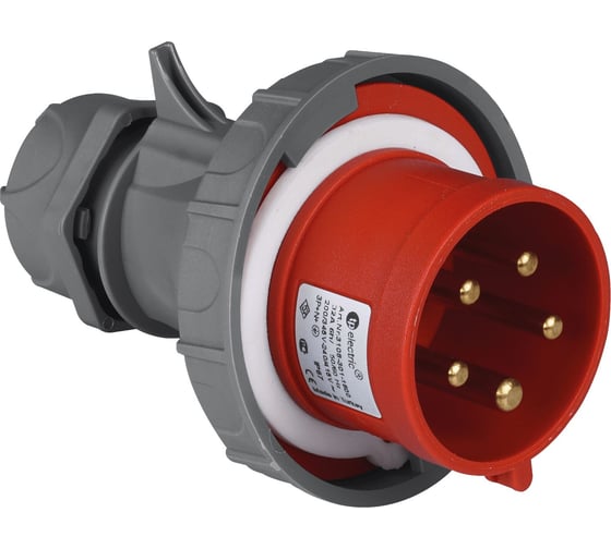 Вилка кабельная переносная TP Electric 32A/400В/3P+N+E/IP67 3108-301-1600