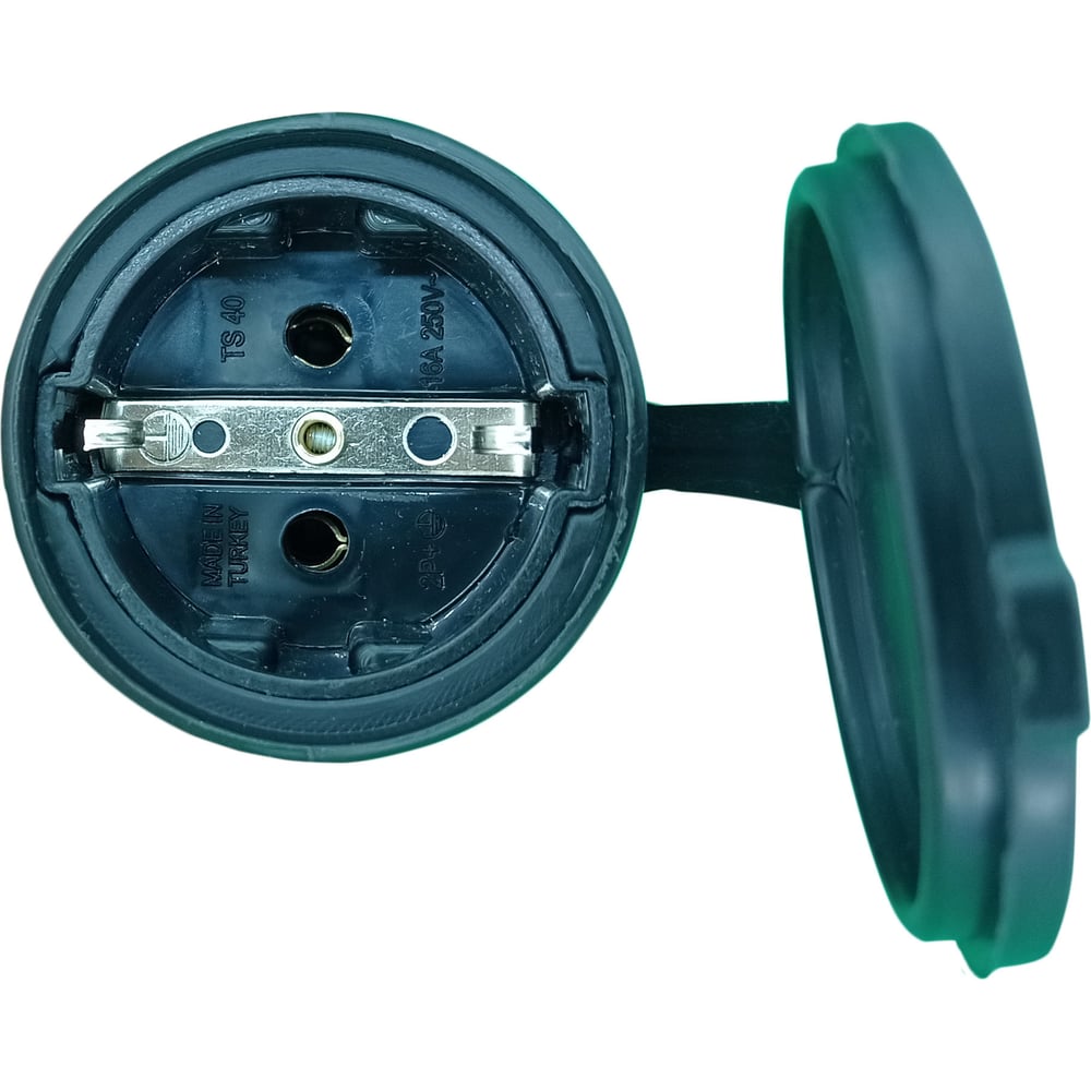 Каучуковая розетка Bull с заземлением с крышкой 338002 - выгодная цена ...