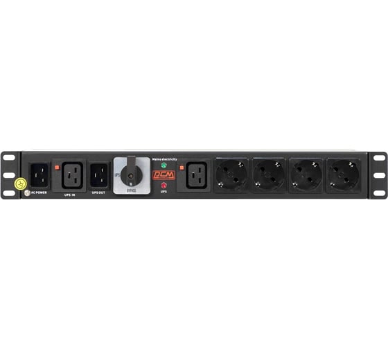 Байпас Powercom MBS1605-1C19-4Schuko 1918845 1