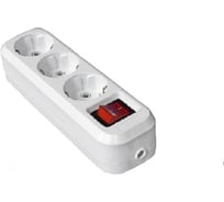 Колодка TANGO 3 гнезда с заземлением с выключателем 1/ 74 1013793