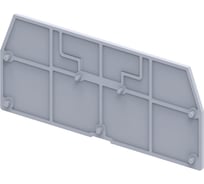 Крышка концевая для клеммы измерительной КЭАЗ OptiClip EPCDS6U-серый -50шт 289808