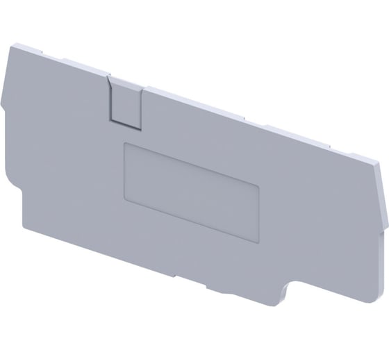 Крышка концевая КЭАЗ  для клеммы проходной OptiClip EPCX4/3-TRIPLET-серый 50 шт 289752