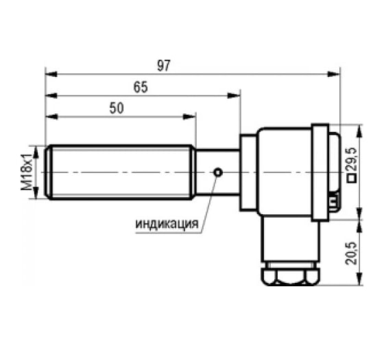 Индуктивный датчик ТЕКО ISB AT41A-31P-5-LZ 00-00024654
