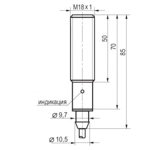 Индуктивный датчик ТЕКО ВТИЮ.1455 00-00028471
