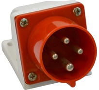 Вилка для монтажа на поверхность КЭАЗ 524-32А-6h-380AC-3P+PE-IP44 5 шт 241217