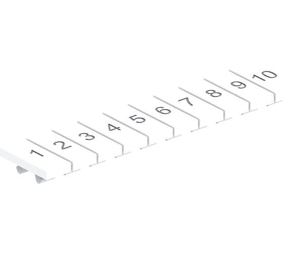 Маркировка для лазерной печати 1-10 КЭАЗ OptiClip MC6/H/1-10 10 шт 332721